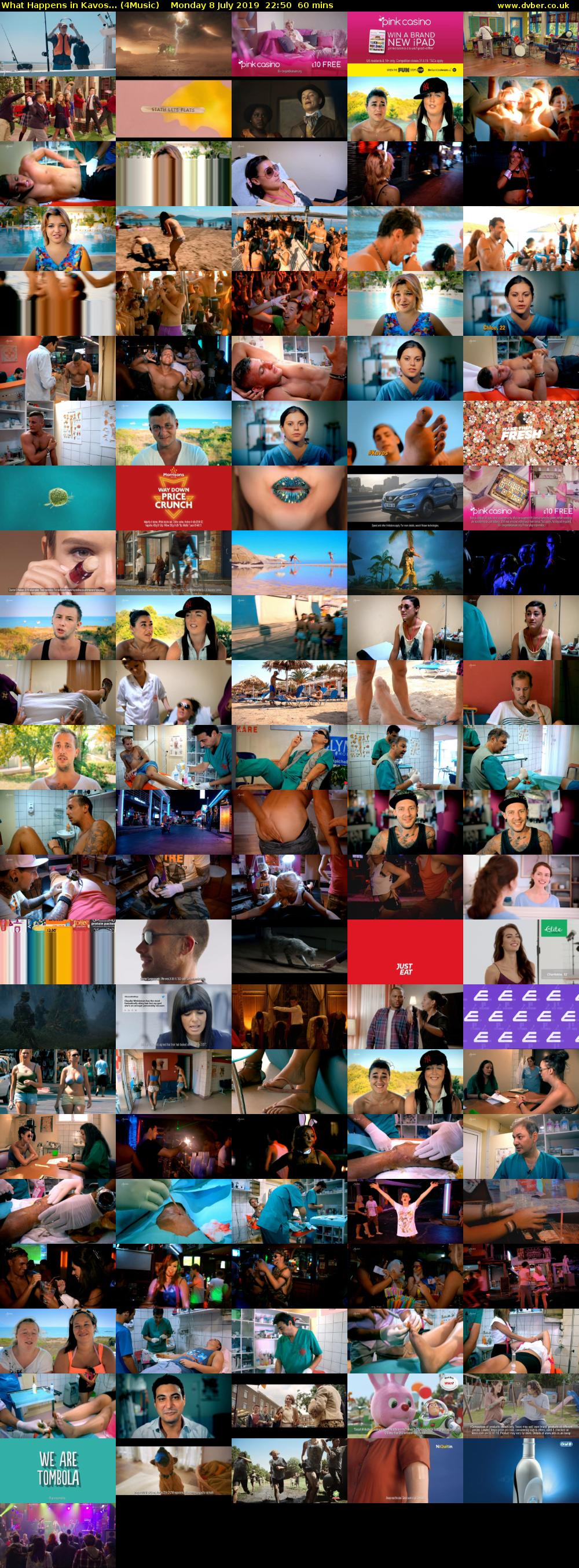 What Happens in Kavos... (4Music) Monday 8 July 2019 22:50 - 23:50