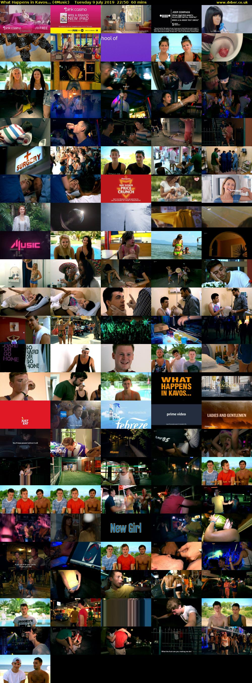 What Happens in Kavos... (4Music) Tuesday 9 July 2019 22:50 - 23:50