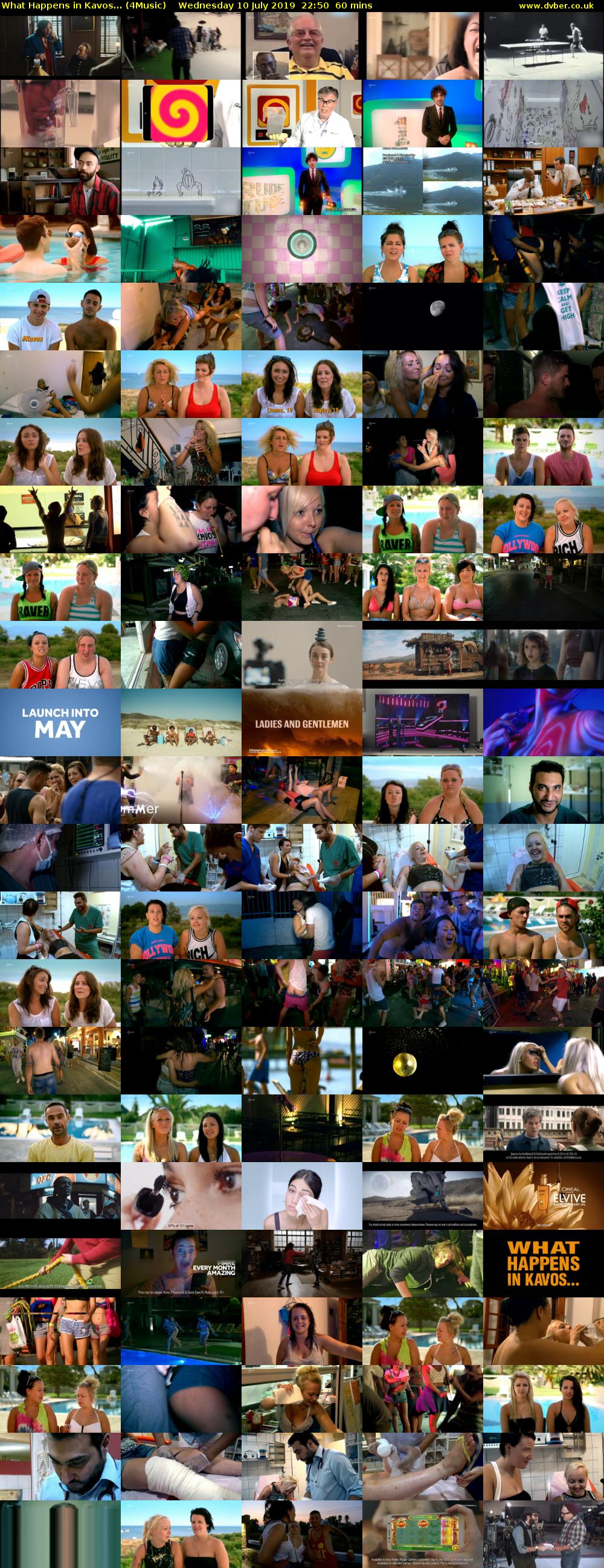 What Happens in Kavos... (4Music) Wednesday 10 July 2019 22:50 - 23:50