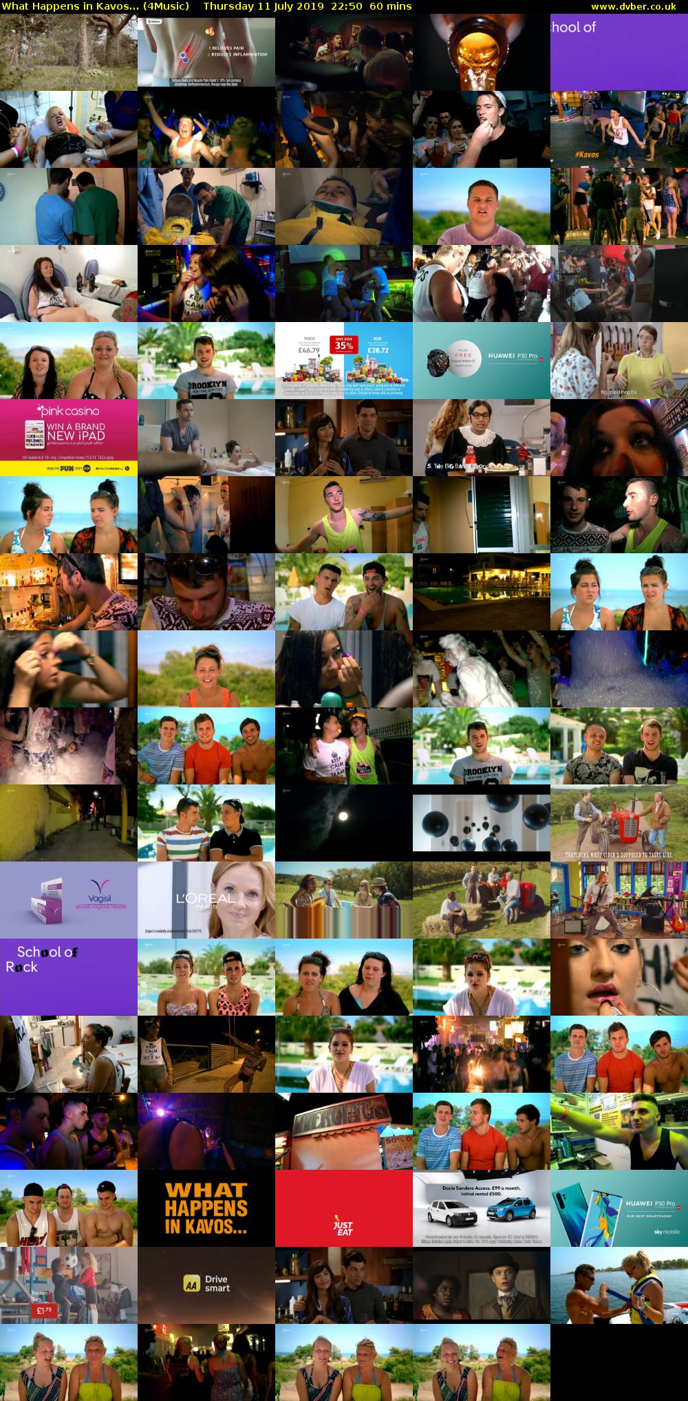 What Happens in Kavos... (4Music) Thursday 11 July 2019 22:50 - 23:50