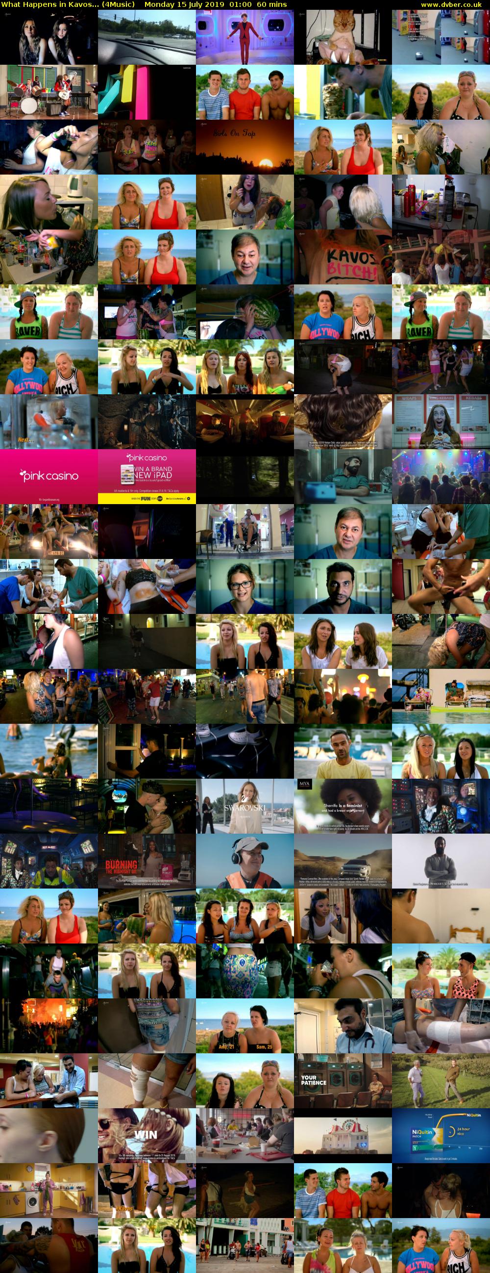 What Happens in Kavos... (4Music) Monday 15 July 2019 01:00 - 02:00