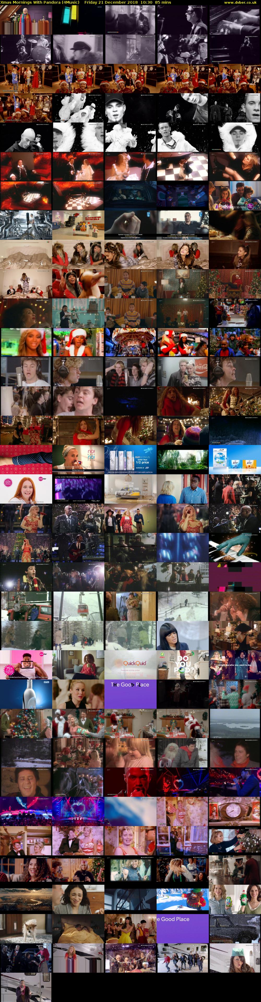 Xmas Mornings With Pandora (4Music) Friday 21 December 2018 10:30 - 11:55