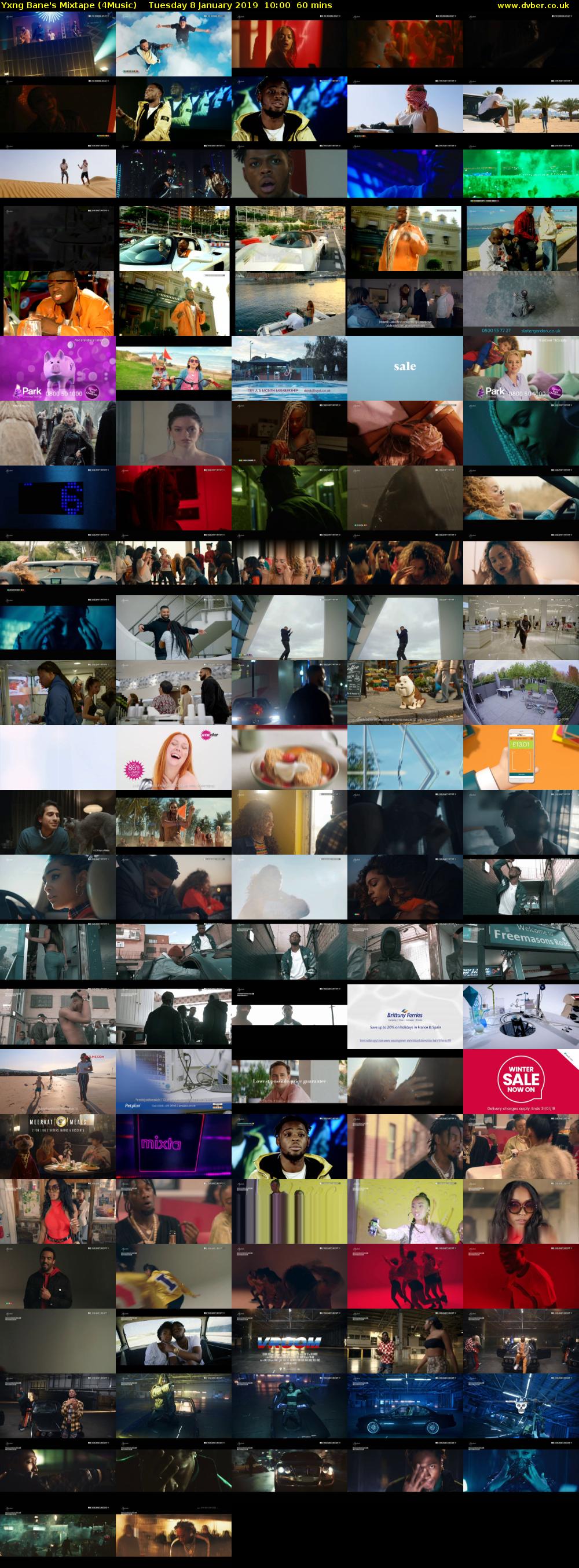 Yxng Bane's Mixtape (4Music) Tuesday 8 January 2019 10:00 - 11:00