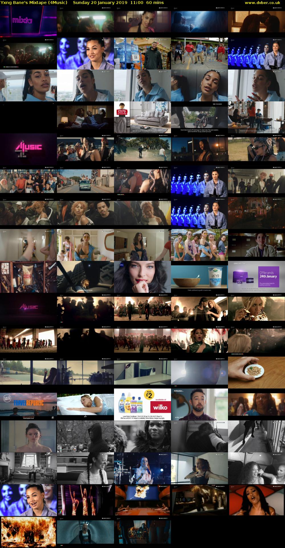 Yxng Bane's Mixtape (4Music) Sunday 20 January 2019 11:00 - 12:00