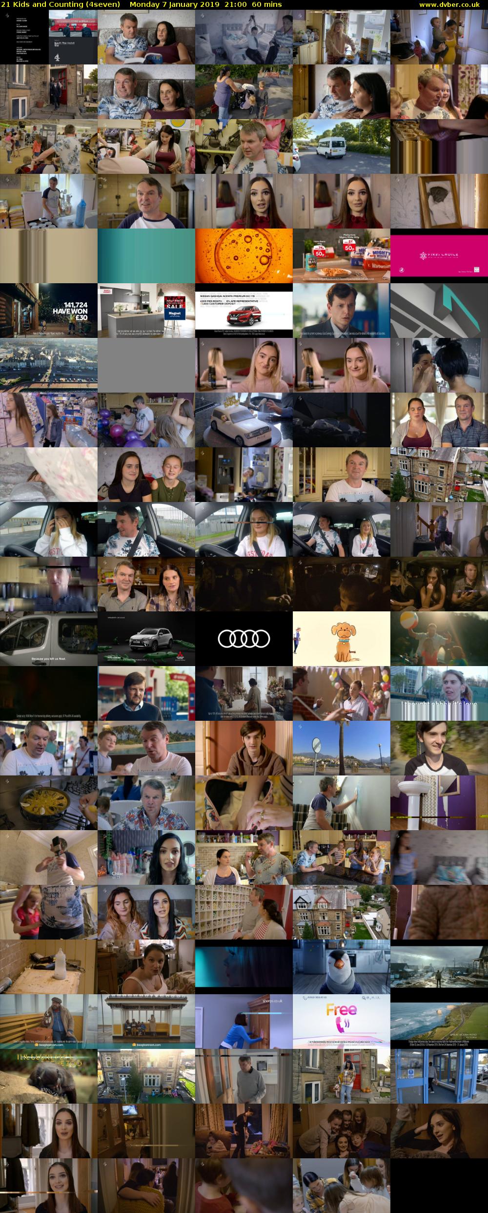 21 Kids and Counting (4seven) Monday 7 January 2019 21:00 - 22:00