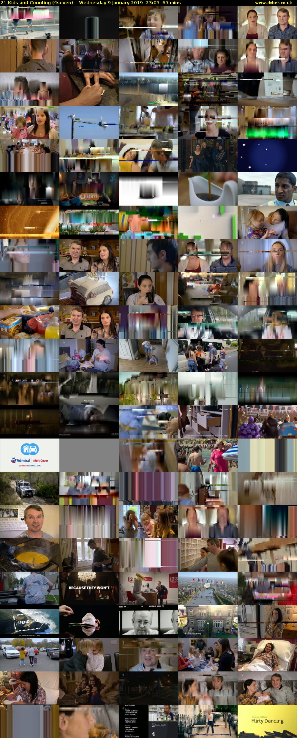 21 Kids and Counting (4seven) Wednesday 9 January 2019 23:05 - 00:10