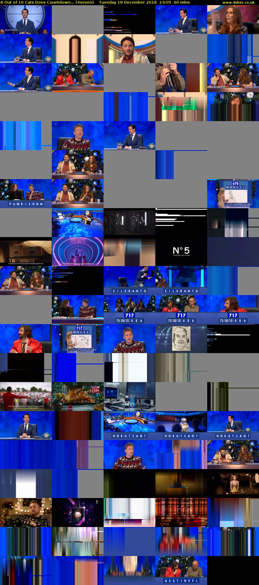 8 Out of 10 Cats Does Countdown... (4seven) Tuesday 18 December 2018 23:05 - 00:05