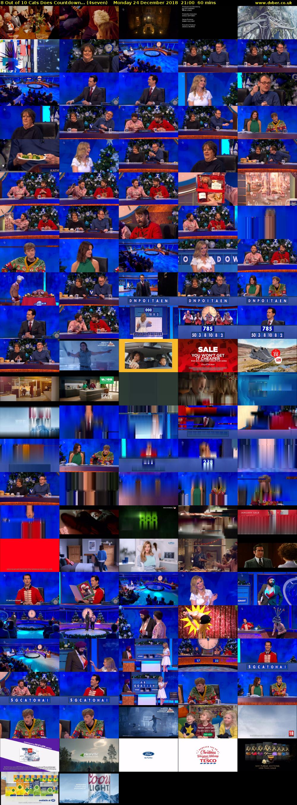 8 Out of 10 Cats Does Countdown... (4seven) Monday 24 December 2018 21:00 - 22:00