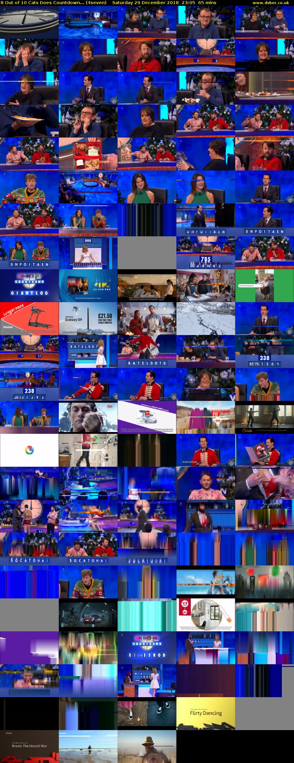 8 Out of 10 Cats Does Countdown... (4seven) Saturday 29 December 2018 23:05 - 00:10