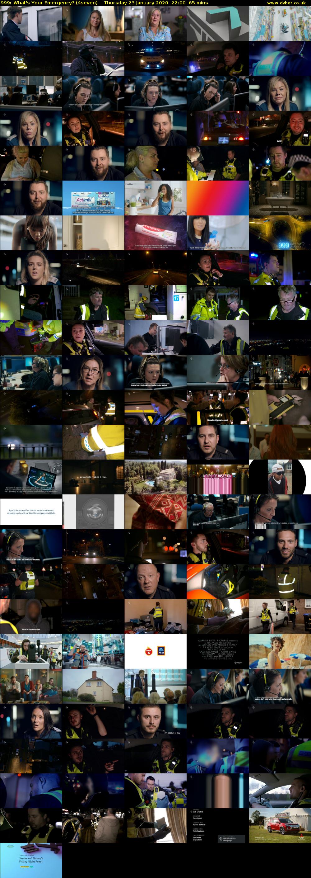 999: What's Your Emergency? (4seven) Thursday 23 January 2020 22:00 - 23:05