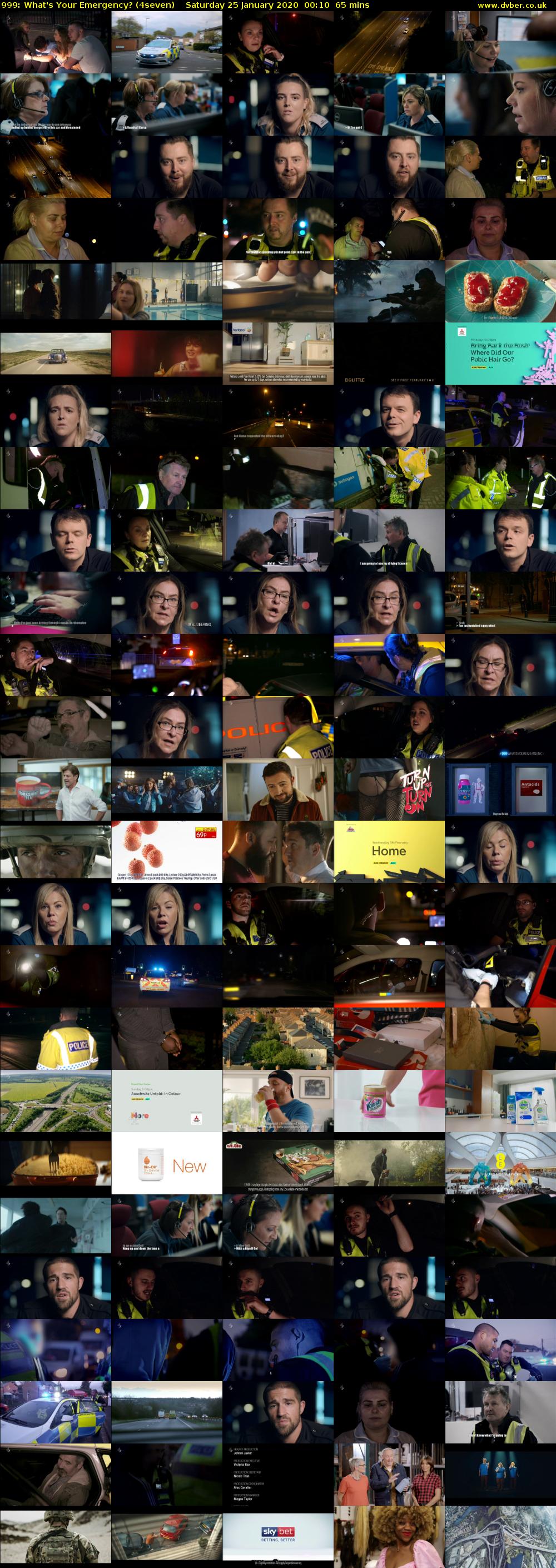 999: What's Your Emergency? (4seven) Saturday 25 January 2020 00:10 - 01:15