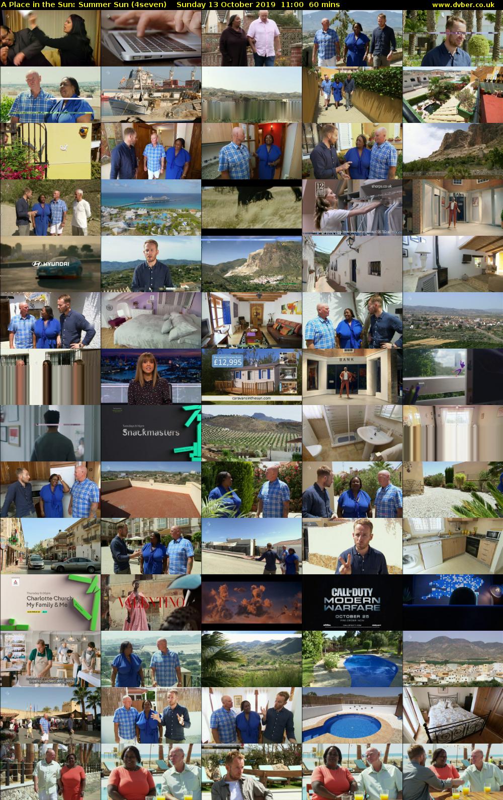 A Place in the Sun: Summer Sun (4seven) Sunday 13 October 2019 11:00 - 12:00