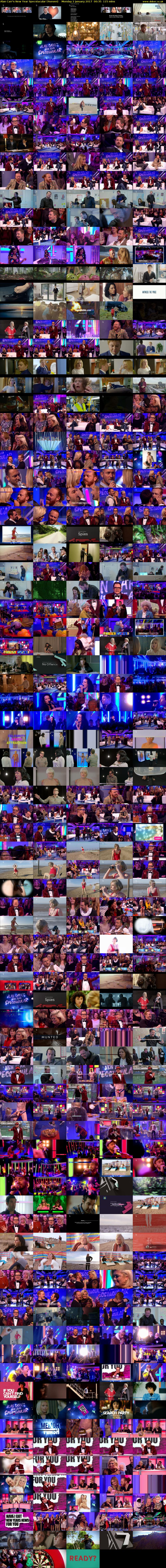 Alan Carr's New Year Specstacular (4seven) Monday 2 January 2017 00:35 - 02:30