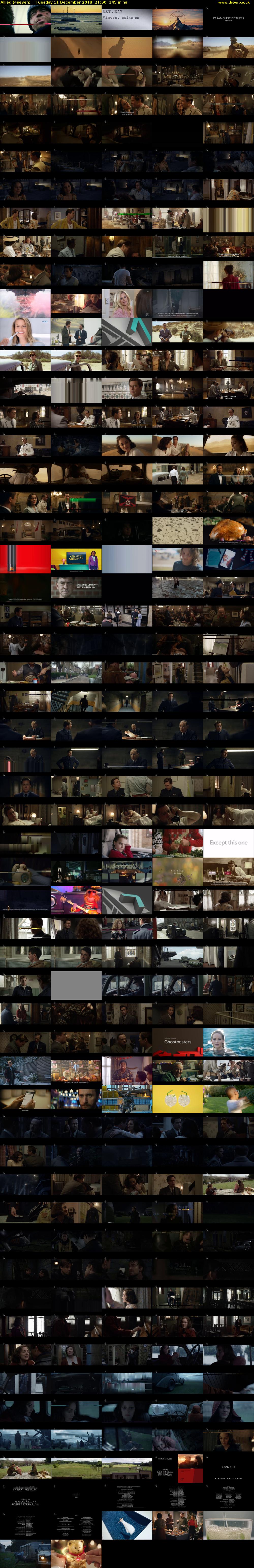 Allied (4seven) Tuesday 11 December 2018 21:00 - 23:25