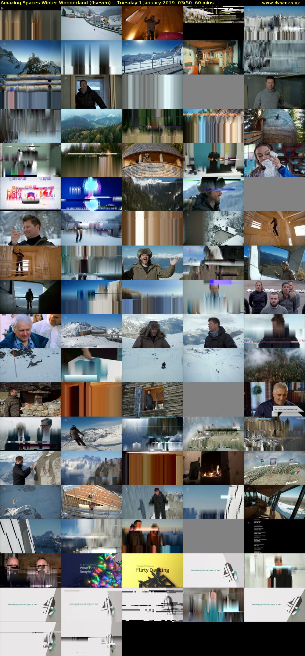 Amazing Spaces Winter Wonderland (4seven) Tuesday 1 January 2019 03:50 - 04:50