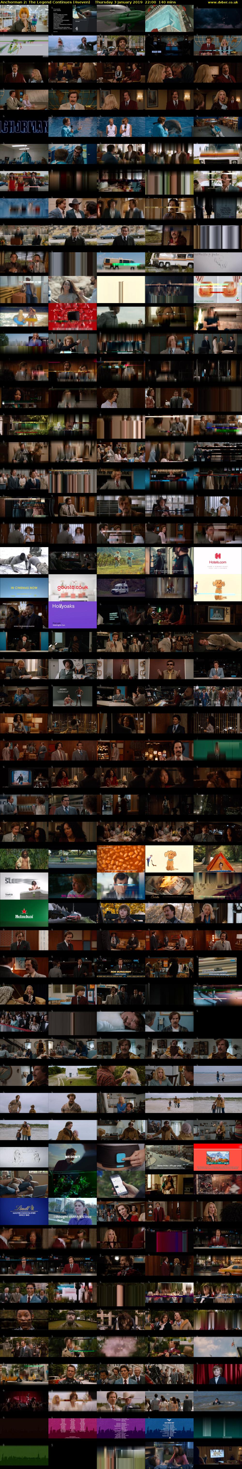 Anchorman 2: The Legend Continues (4seven) Thursday 3 January 2019 22:00 - 00:20