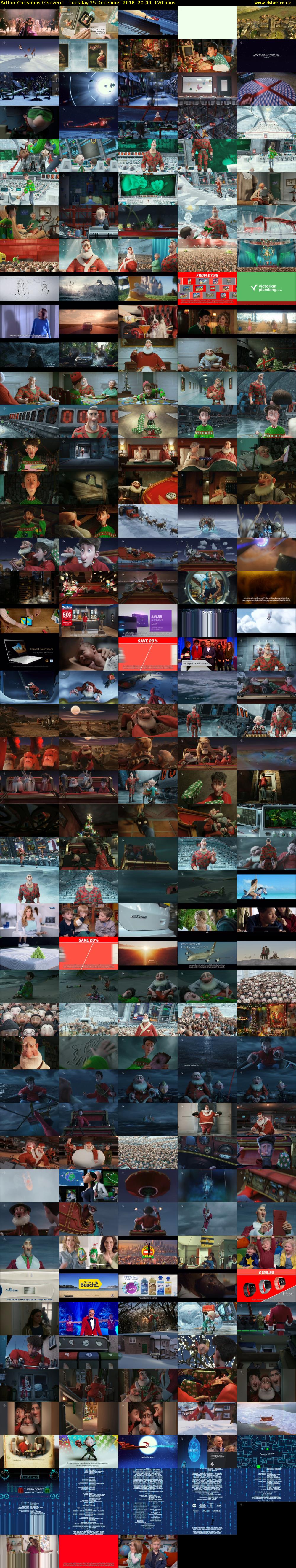 Arthur Christmas (4seven) Tuesday 25 December 2018 20:00 - 22:00