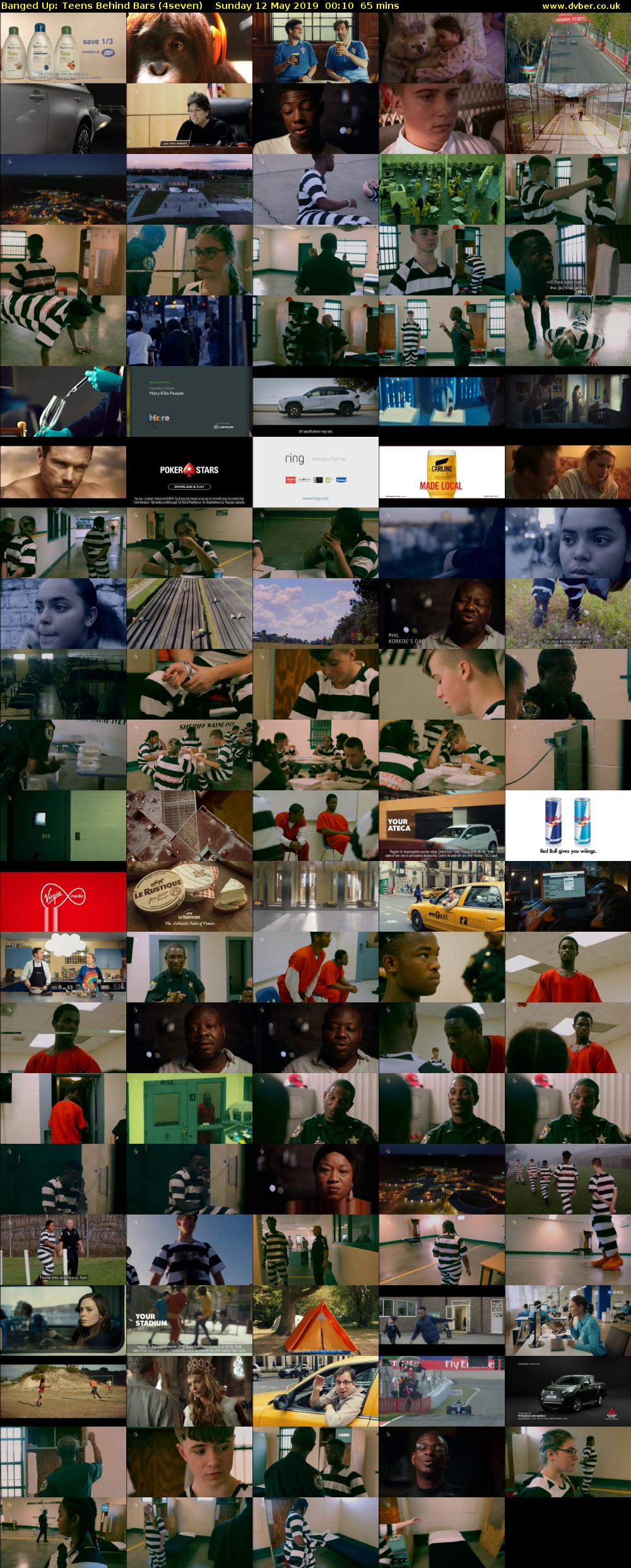 Banged Up: Teens Behind Bars (4seven) Sunday 12 May 2019 00:10 - 01:15
