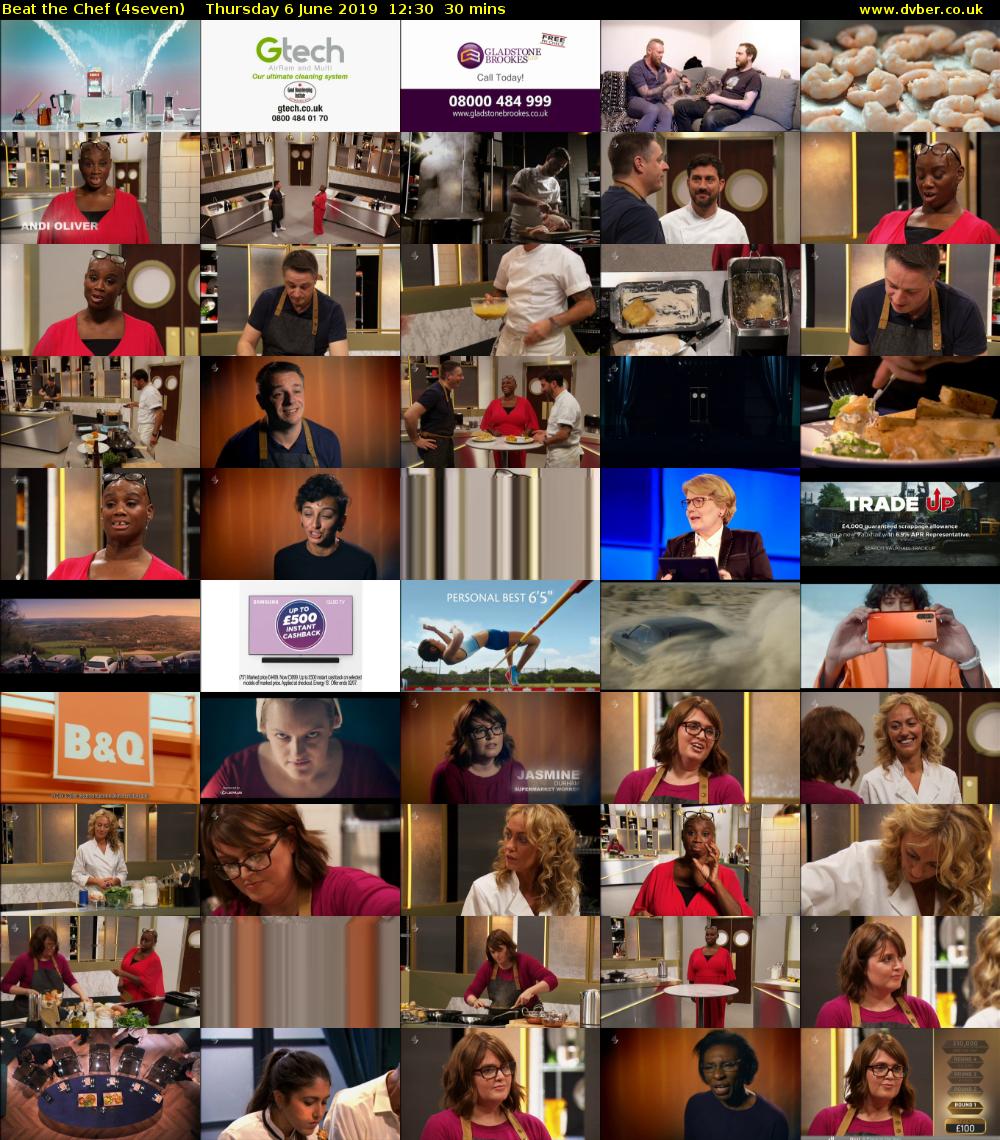 Beat the Chef (4seven) Thursday 6 June 2019 12:30 - 13:00