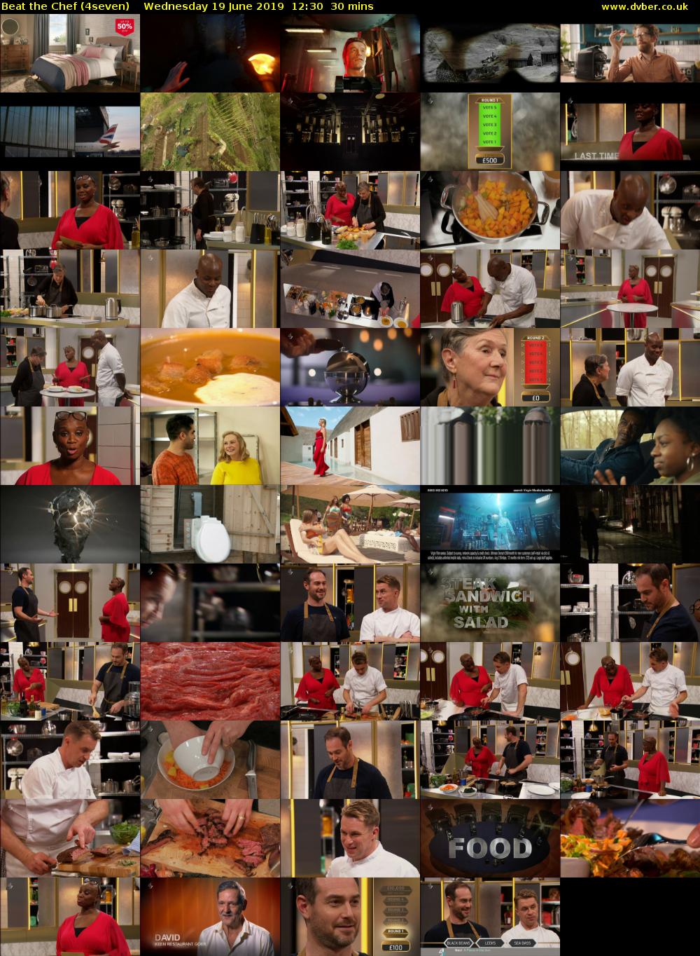 Beat the Chef (4seven) Wednesday 19 June 2019 12:30 - 13:00