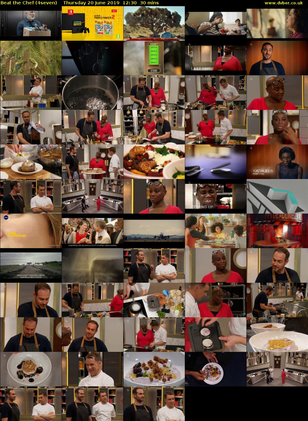 Beat the Chef (4seven) Thursday 20 June 2019 12:30 - 13:00