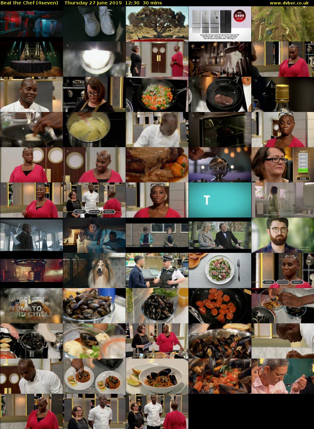 Beat the Chef (4seven) Thursday 27 June 2019 12:30 - 13:00