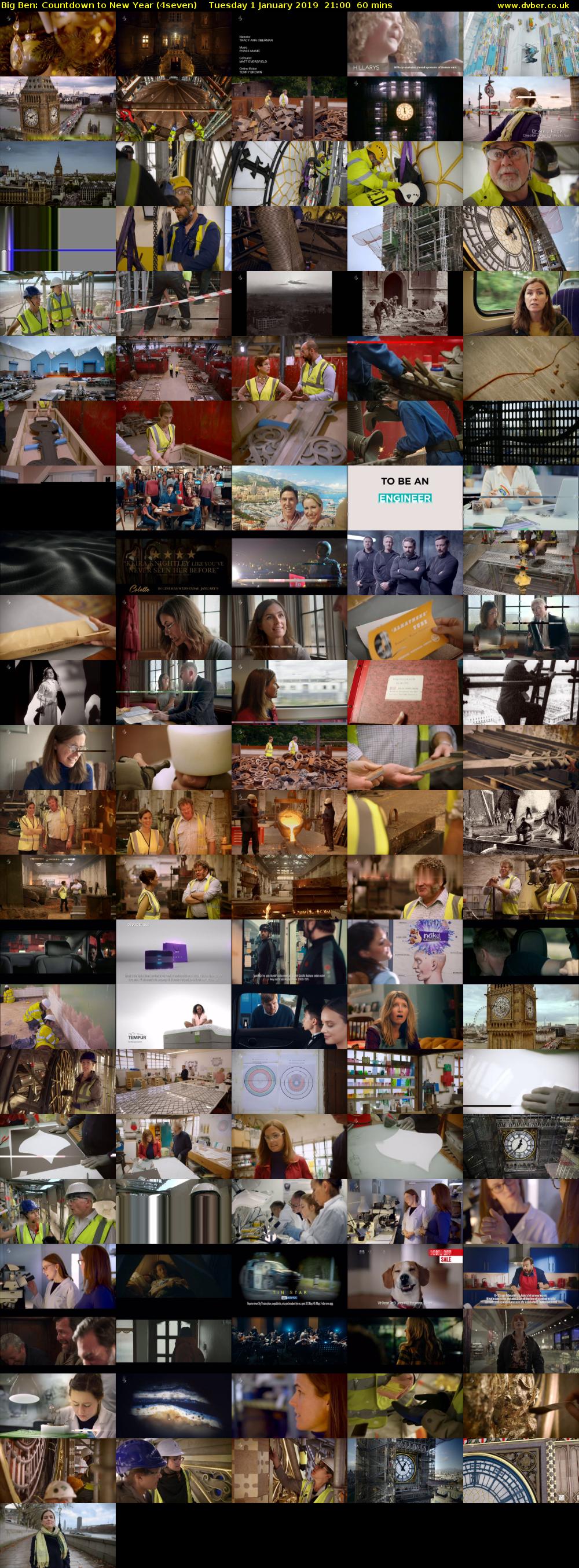 Big Ben: Countdown to New Year (4seven) Tuesday 1 January 2019 21:00 - 22:00