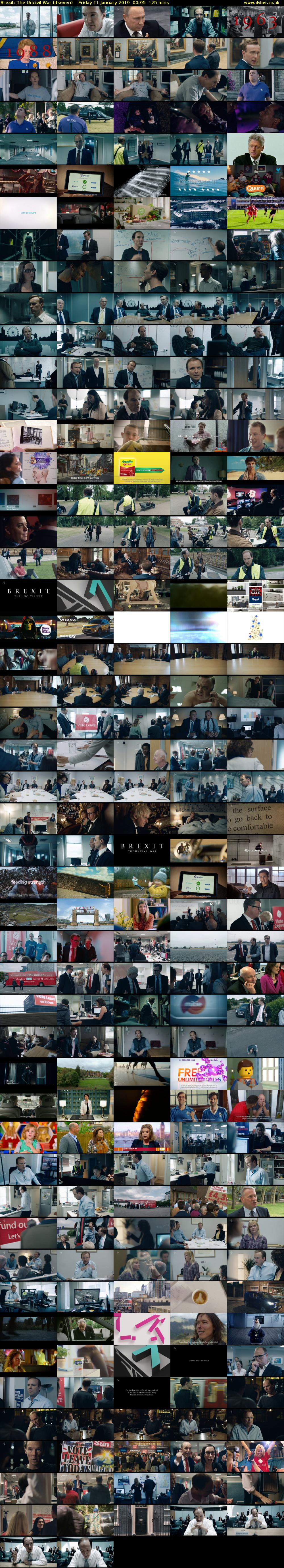 Brexit: The Uncivil War (4seven) Friday 11 January 2019 00:05 - 02:10