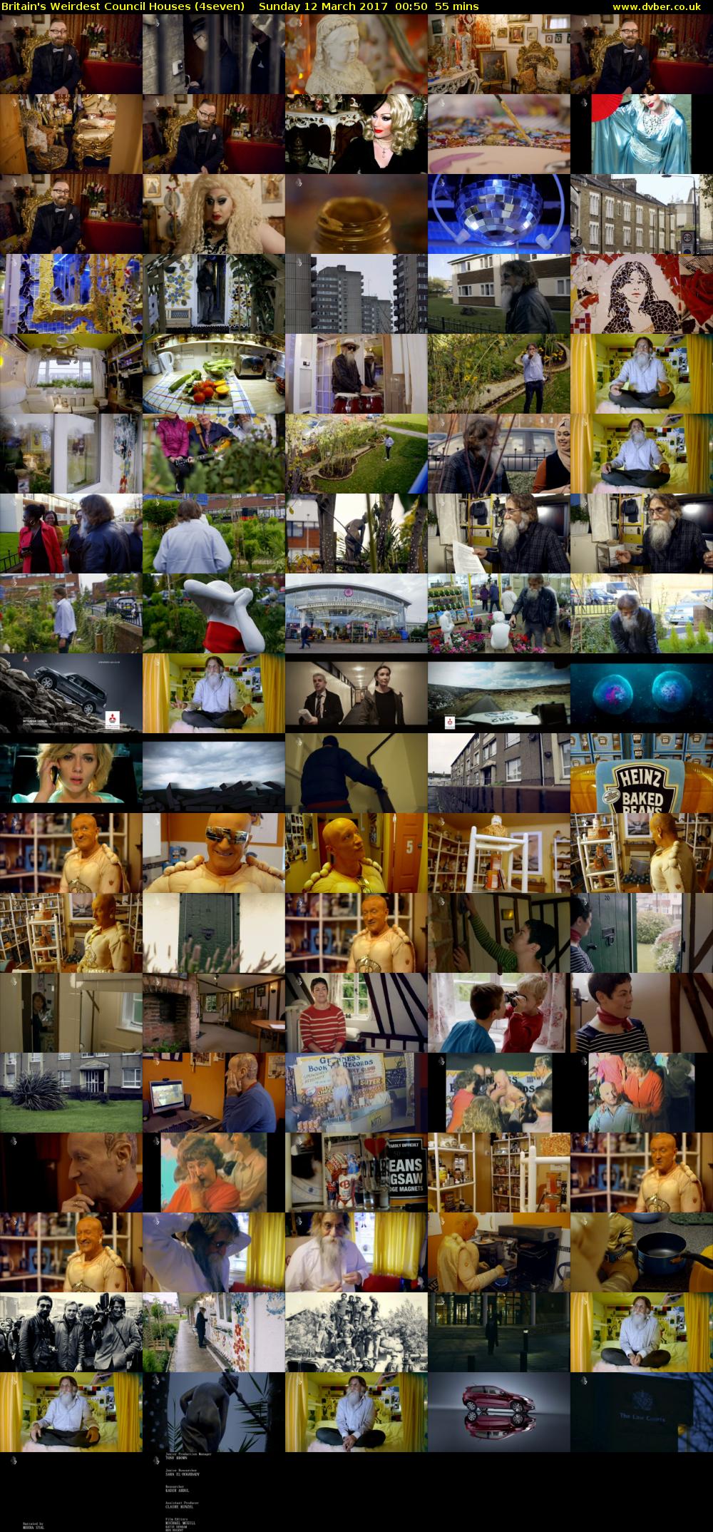 Britain's Weirdest Council Houses (4seven) Sunday 12 March 2017 00:50 - 01:45