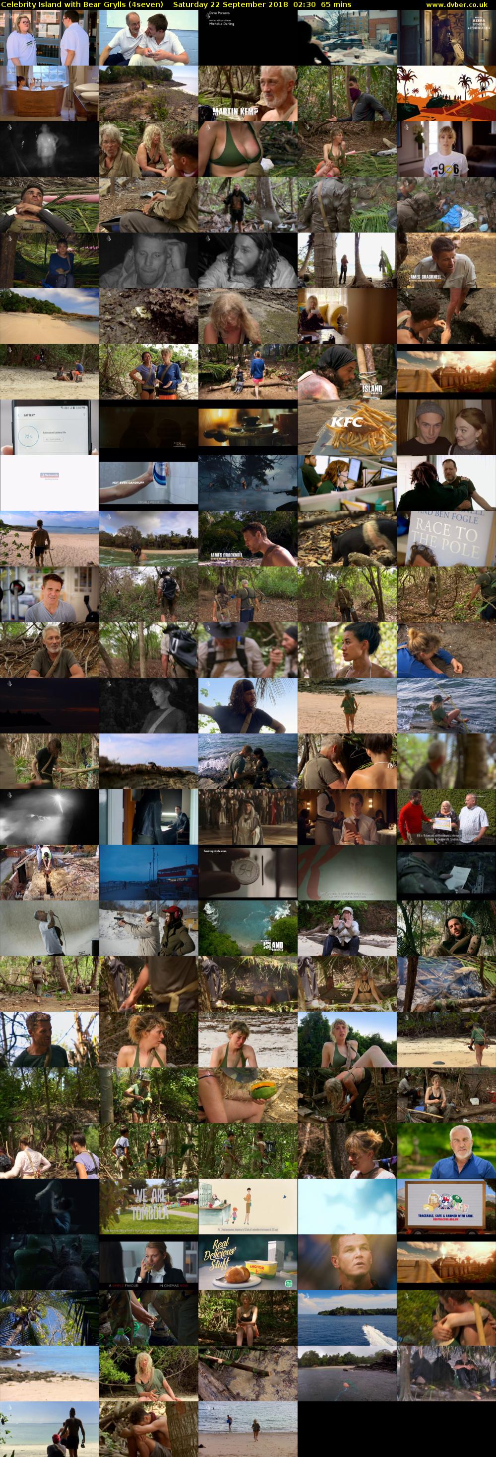 Celebrity Island with Bear Grylls (4seven) Saturday 22 September 2018 02:30 - 03:35