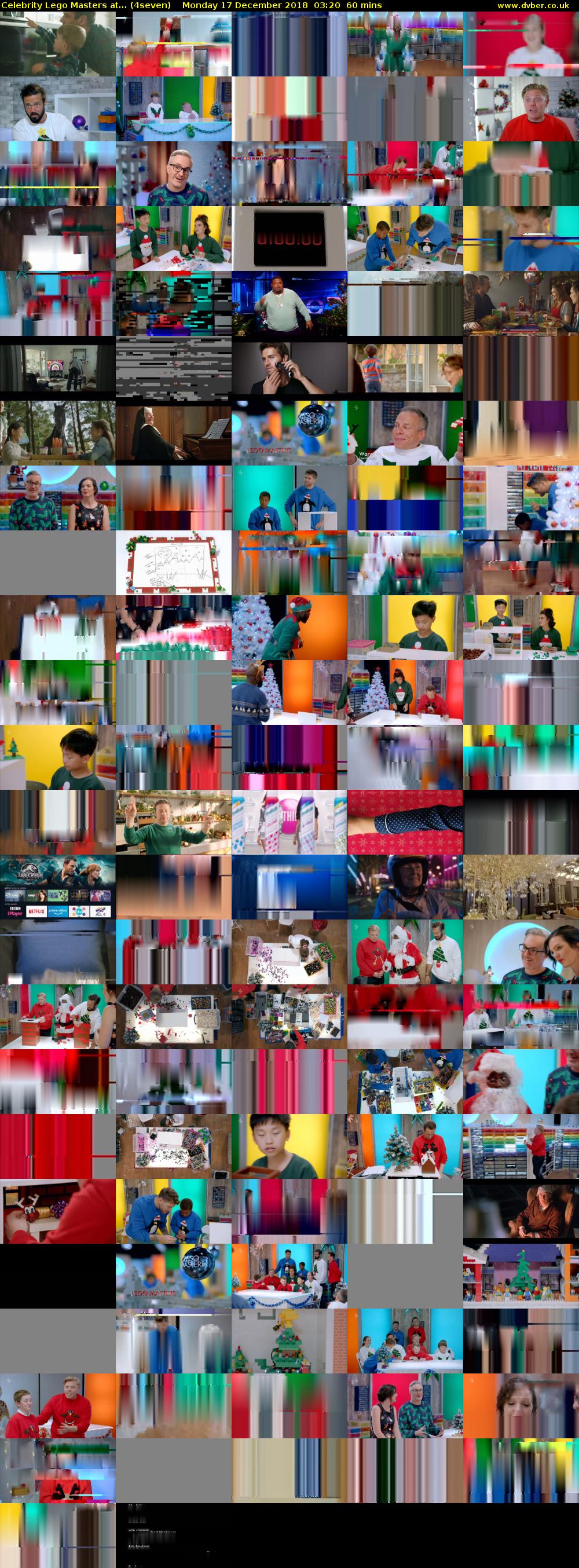 Celebrity Lego Masters at... (4seven) Monday 17 December 2018 03:20 - 04:20