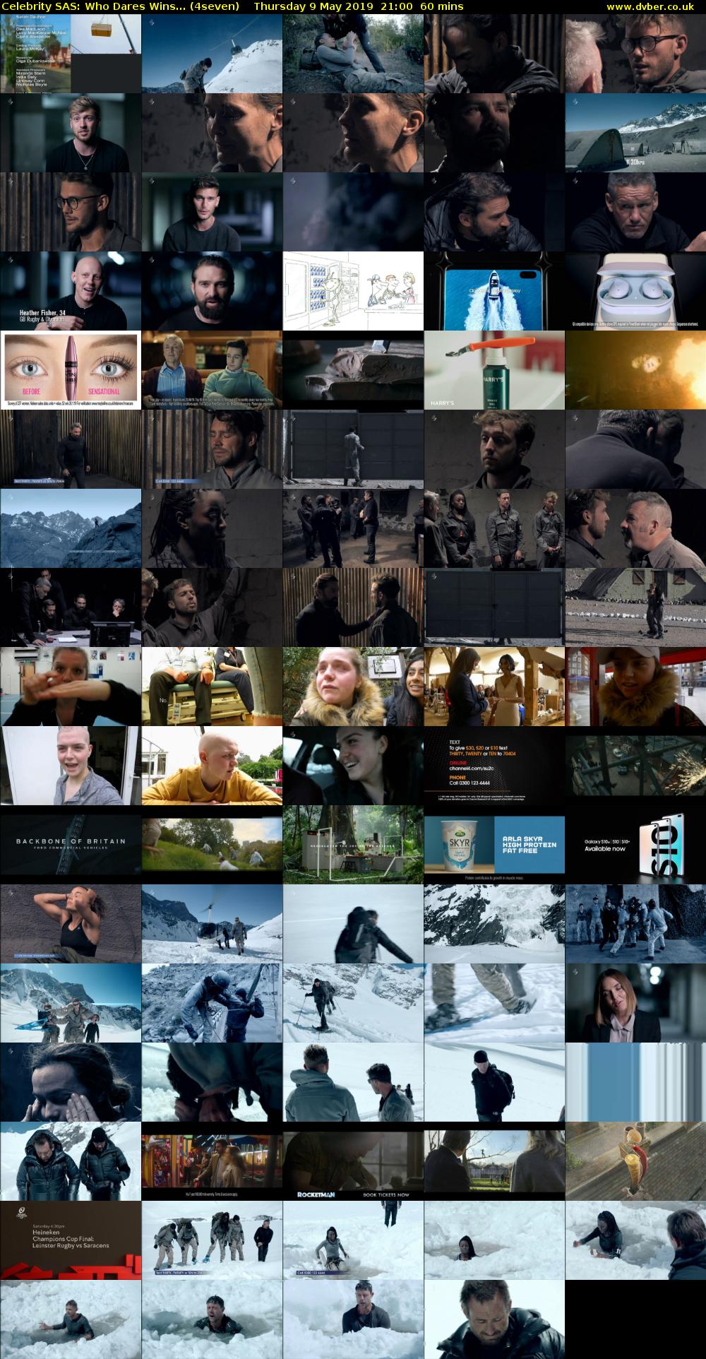Celebrity SAS: Who Dares Wins... (4seven) Thursday 9 May 2019 21:00 - 22:00