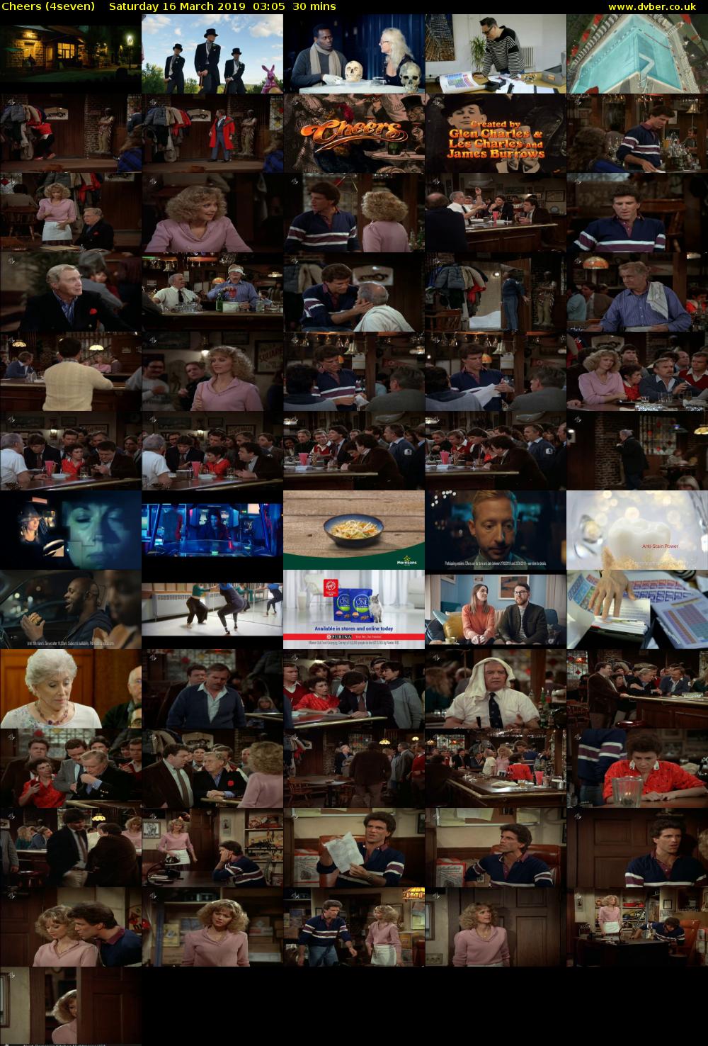 Cheers (4seven) Saturday 16 March 2019 03:05 - 03:35