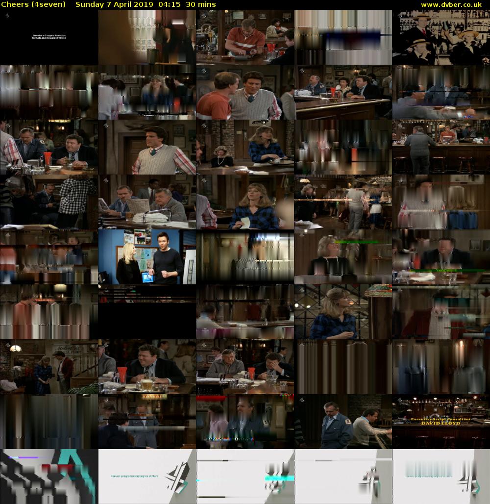 Cheers (4seven) Sunday 7 April 2019 04:15 - 04:45