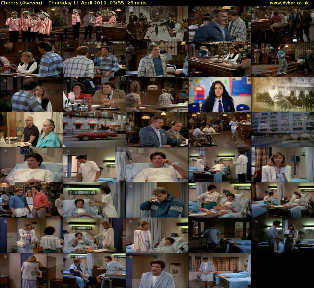 Cheers (4seven) Thursday 11 April 2019 03:55 - 04:20