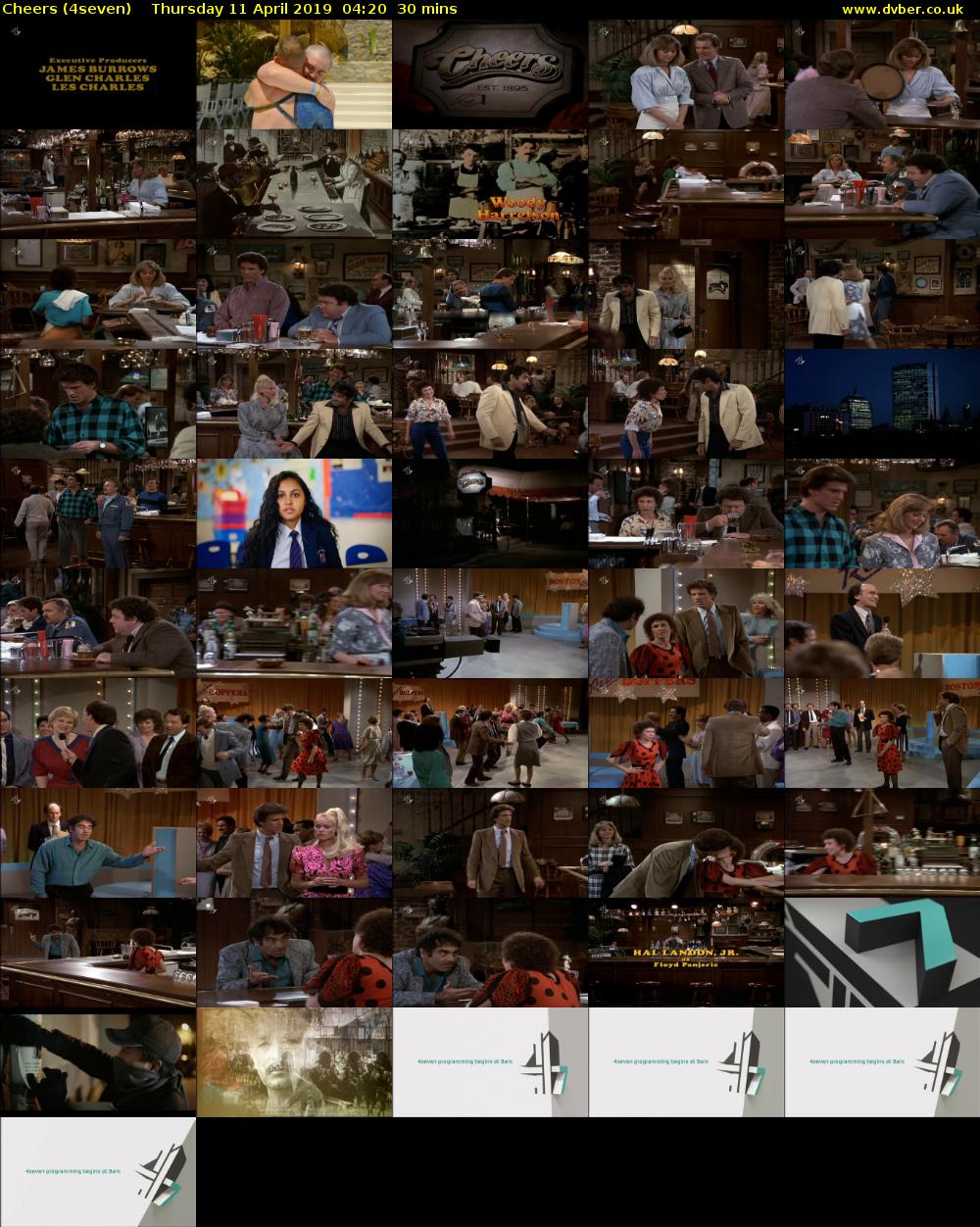 Cheers (4seven) Thursday 11 April 2019 04:20 - 04:50