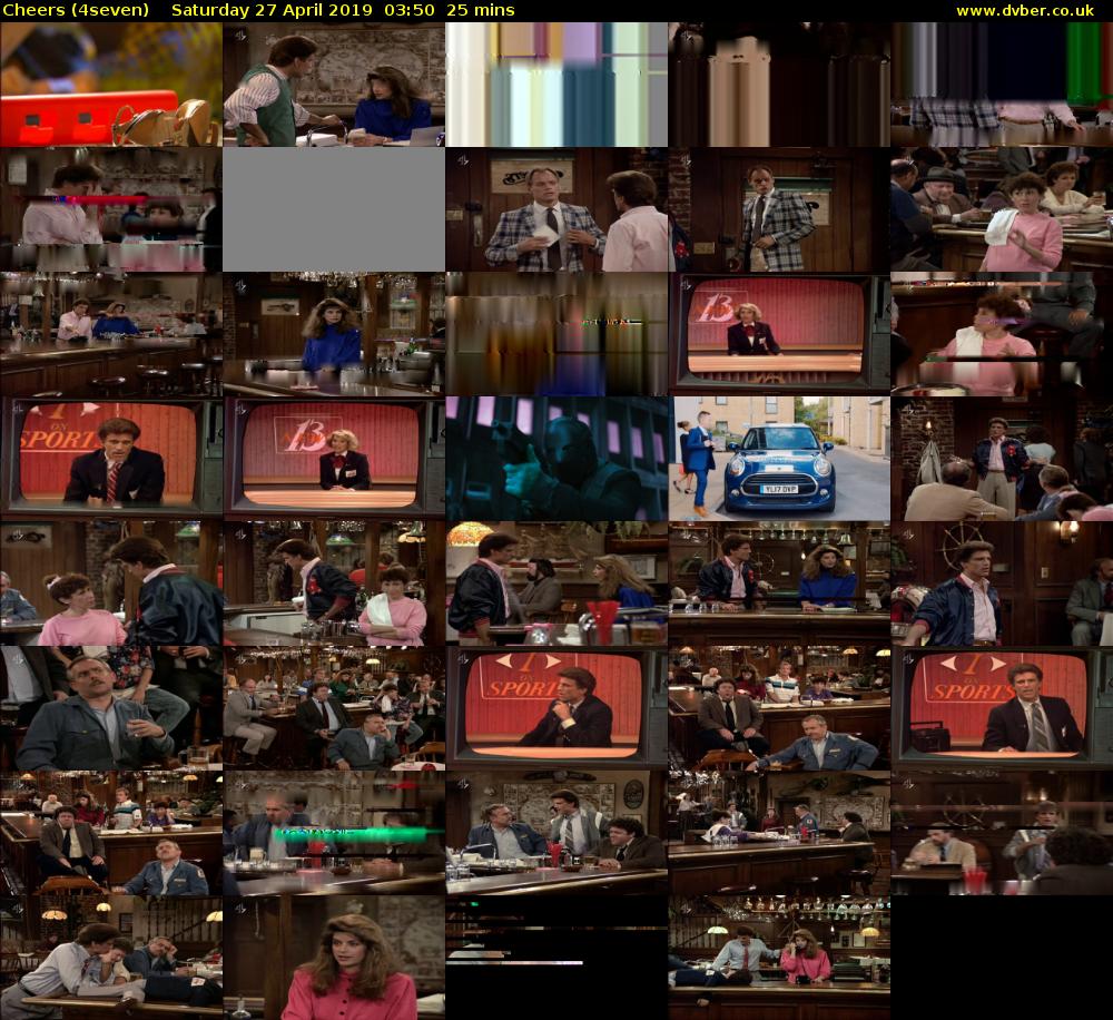 Cheers (4seven) Saturday 27 April 2019 03:50 - 04:15