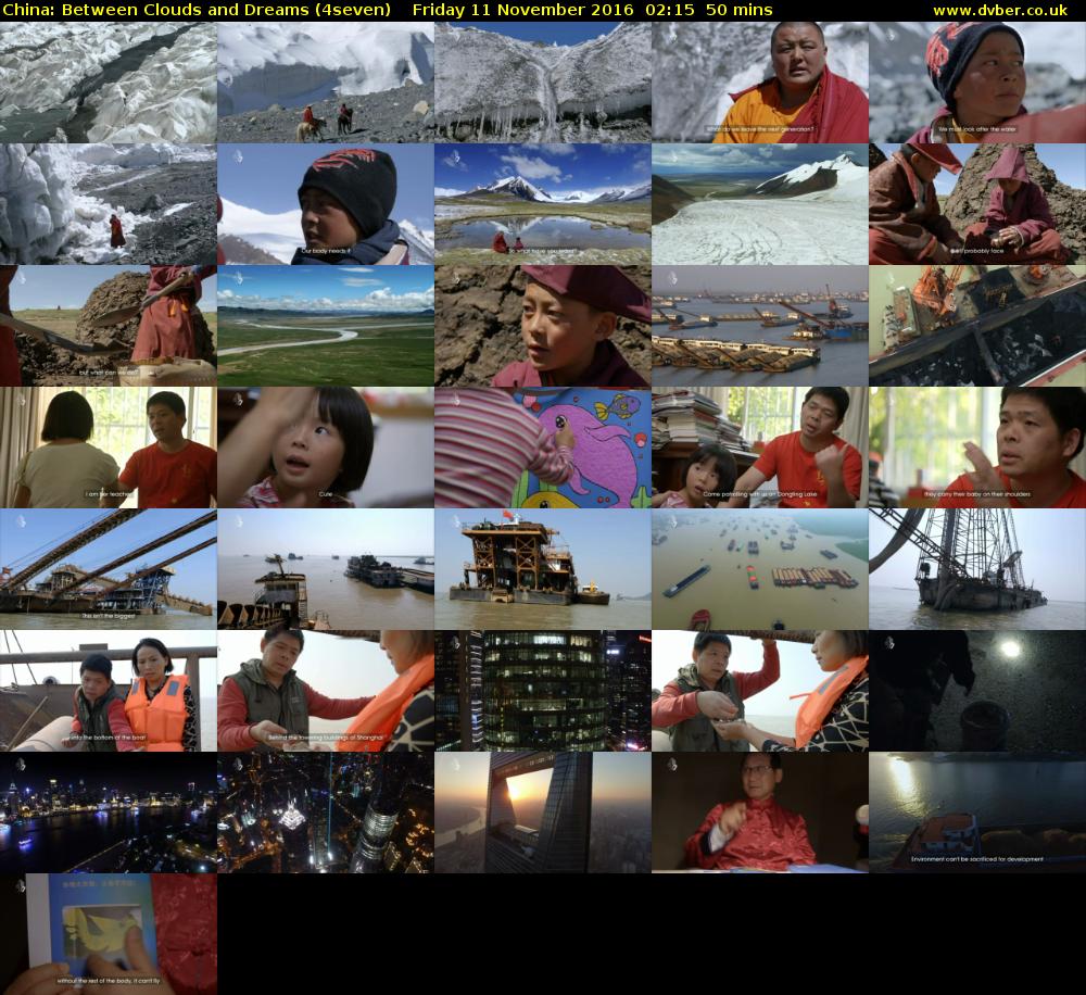 China: Between Clouds and Dreams (4seven) Friday 11 November 2016 02:15 - 03:05