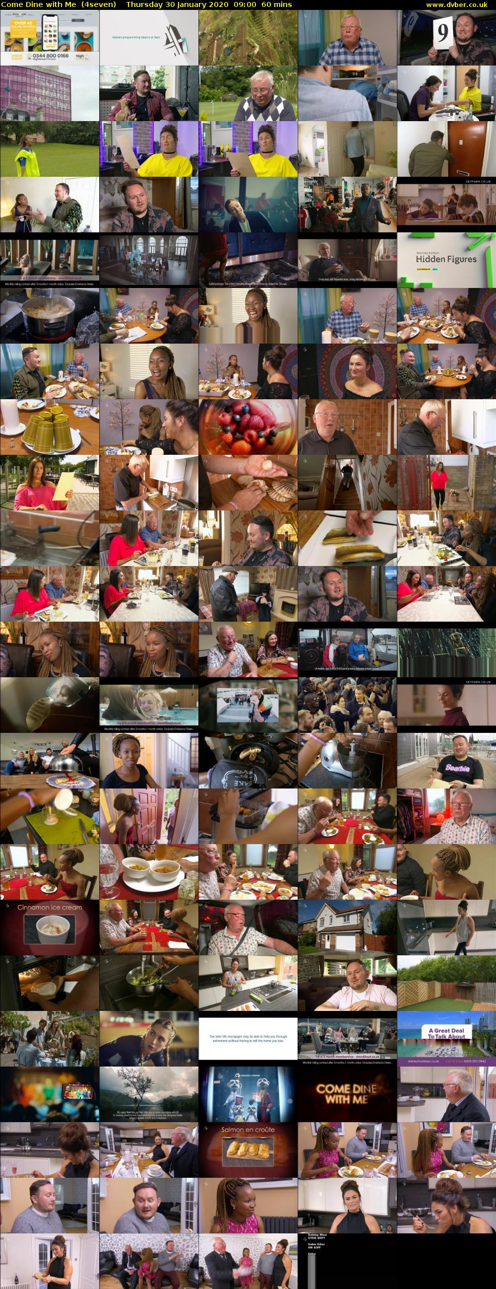 Come Dine with Me  (4seven) Thursday 30 January 2020 09:00 - 10:00