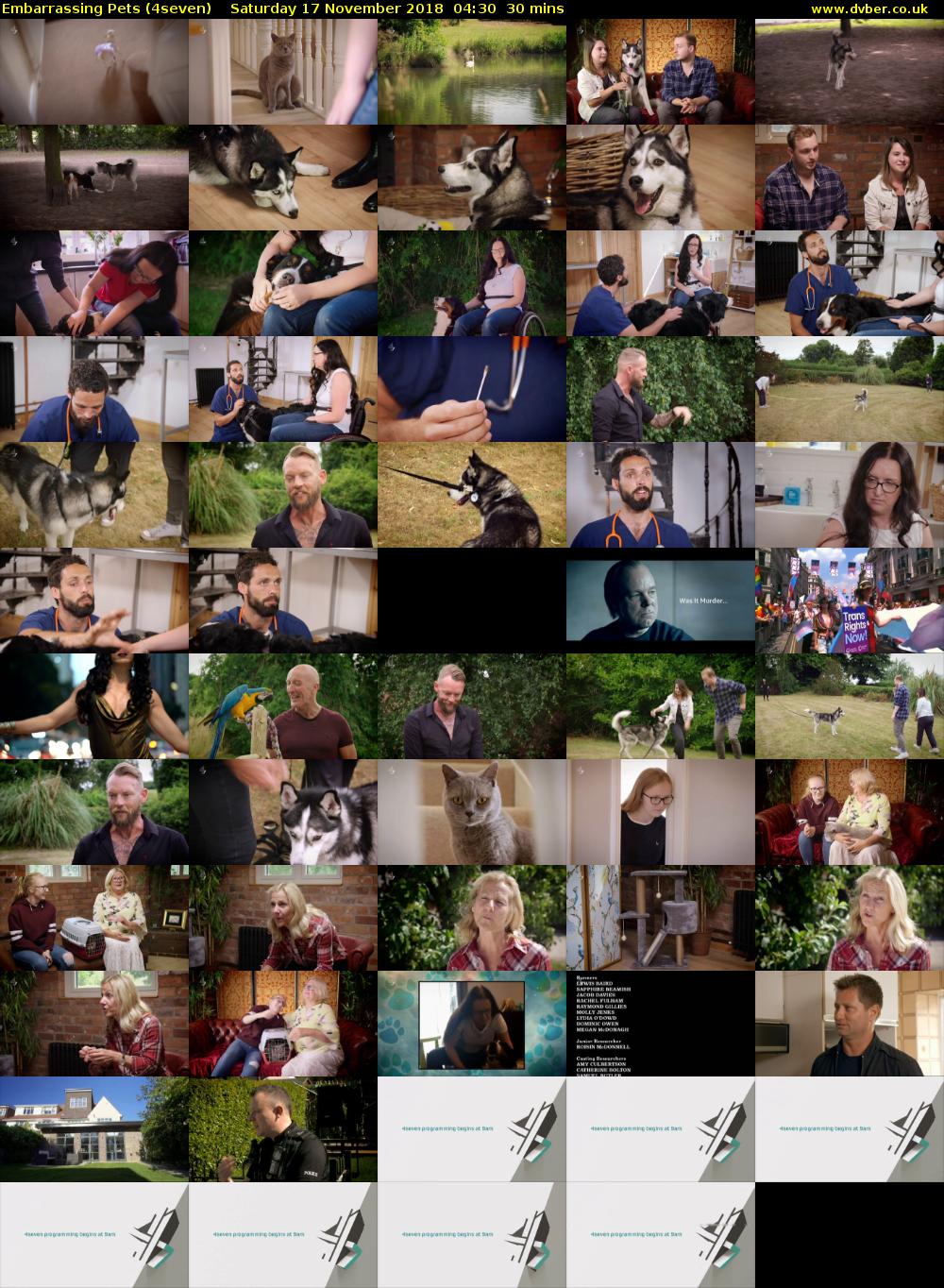 Embarrassing Pets (4seven) Saturday 17 November 2018 04:30 - 05:00