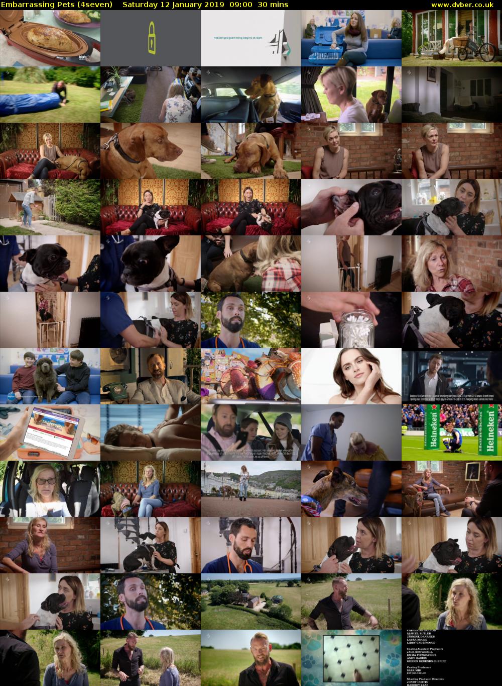 Embarrassing Pets (4seven) Saturday 12 January 2019 09:00 - 09:30