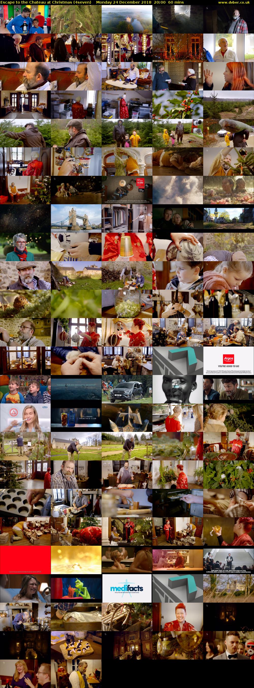 Escape to the Chateau at Christmas (4seven) Monday 24 December 2018 20:00 - 21:00