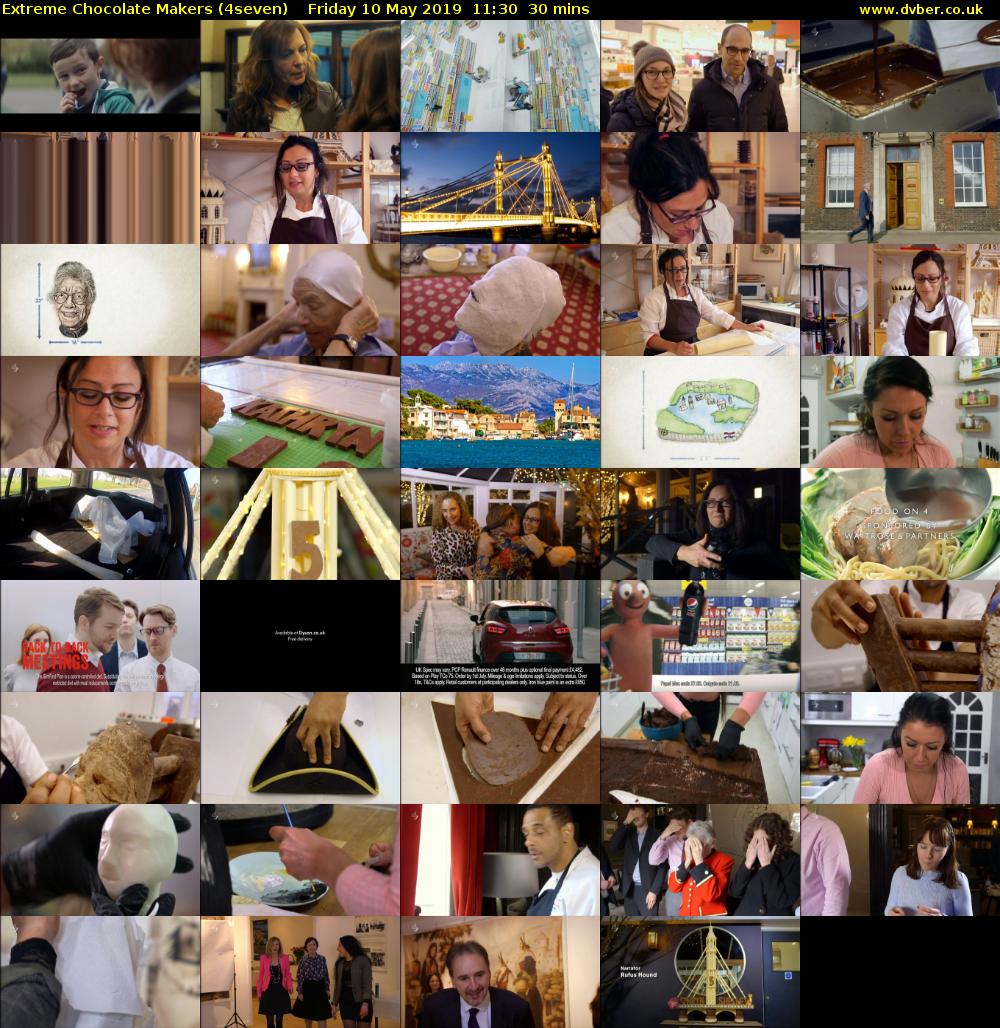 Extreme Chocolate Makers (4seven) Friday 10 May 2019 11:30 - 12:00