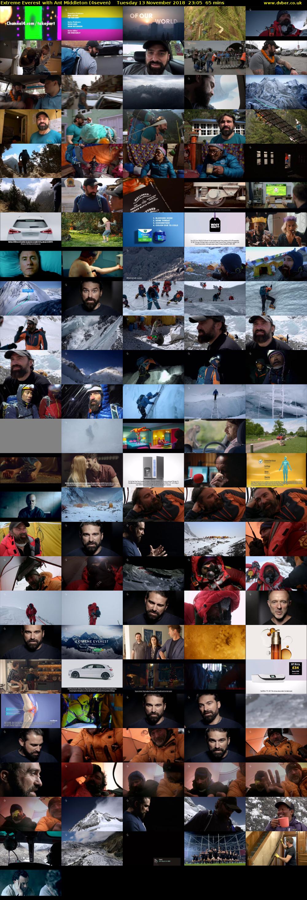 Extreme Everest with Ant Middleton (4seven) Tuesday 13 November 2018 23:05 - 00:10