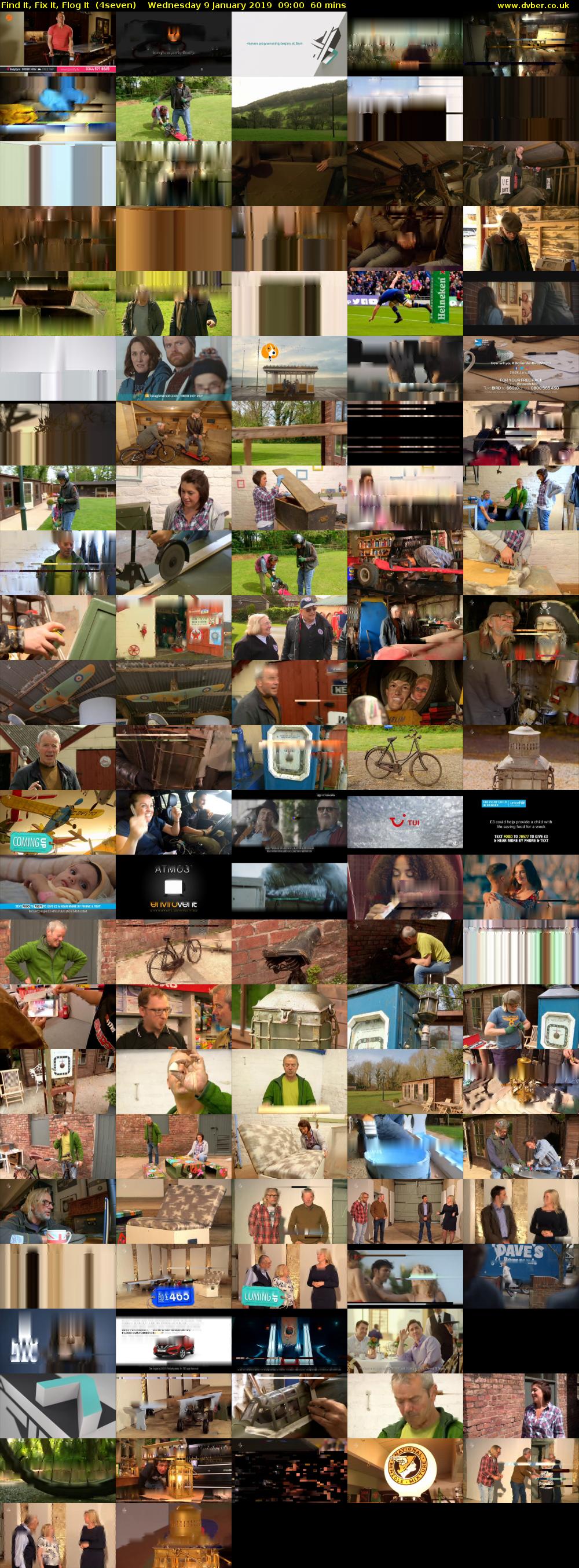 Find It, Fix It, Flog It  (4seven) Wednesday 9 January 2019 09:00 - 10:00