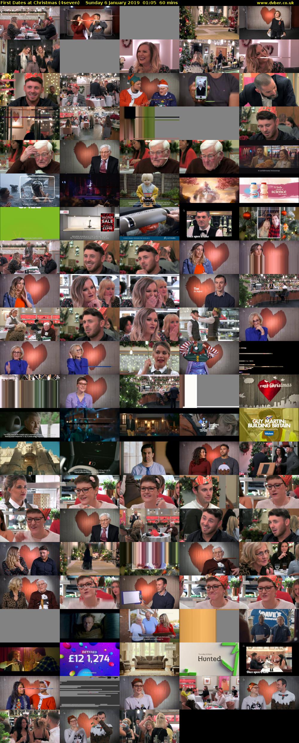 First Dates at Christmas (4seven) Sunday 6 January 2019 01:05 - 02:05