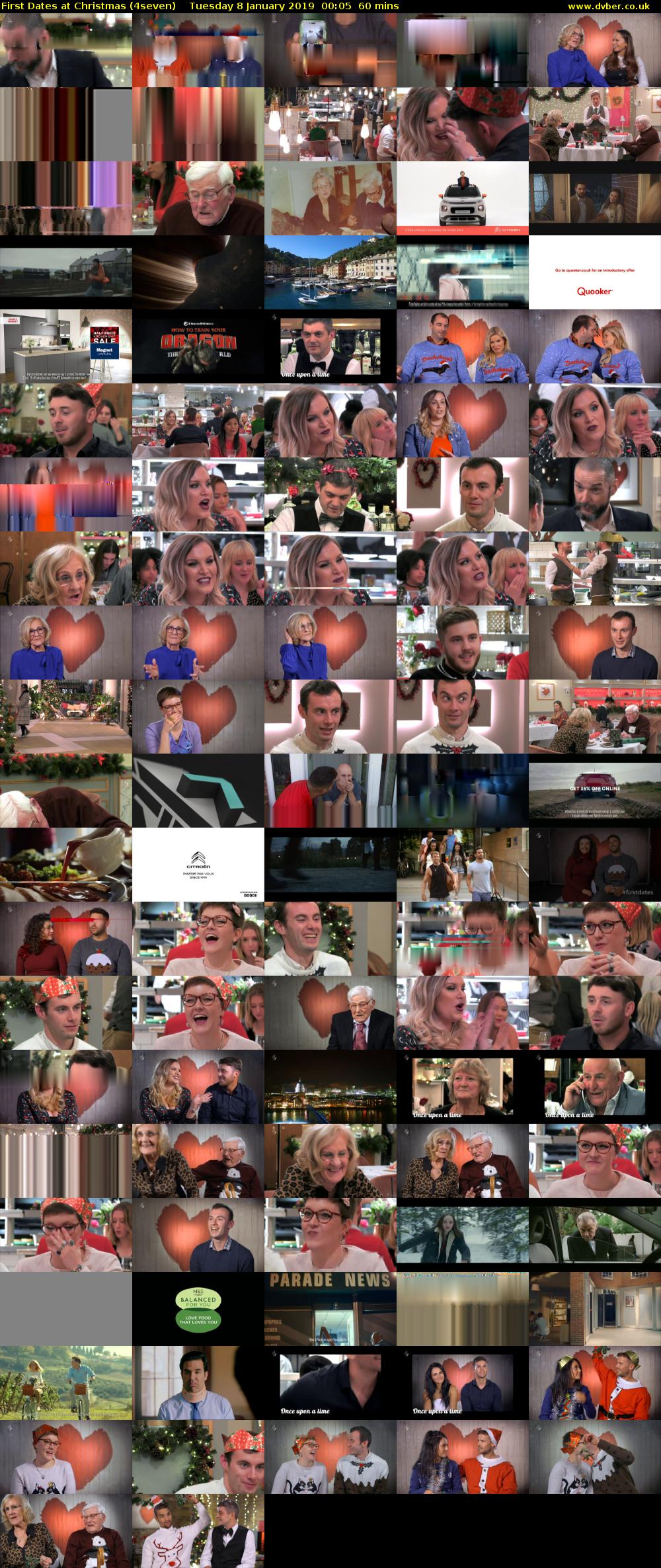 First Dates at Christmas (4seven) Tuesday 8 January 2019 00:05 - 01:05