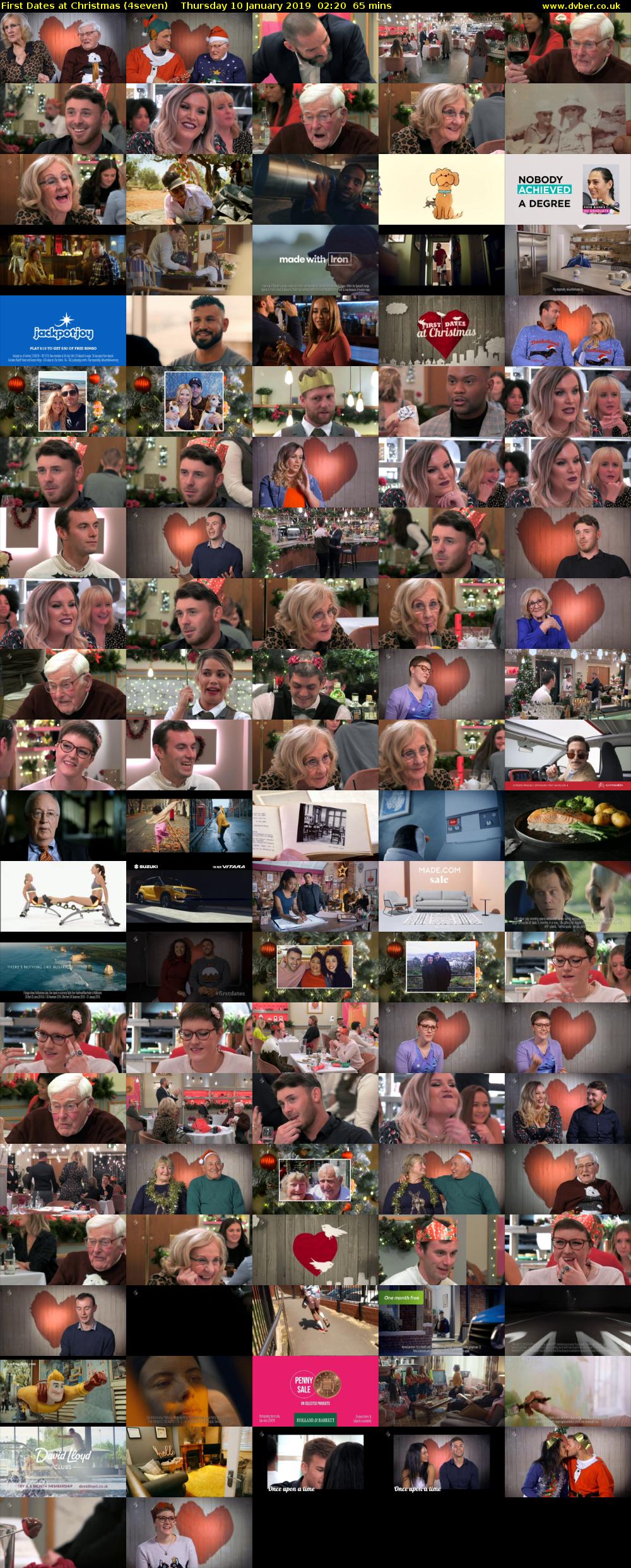 First Dates at Christmas (4seven) Thursday 10 January 2019 02:20 - 03:25