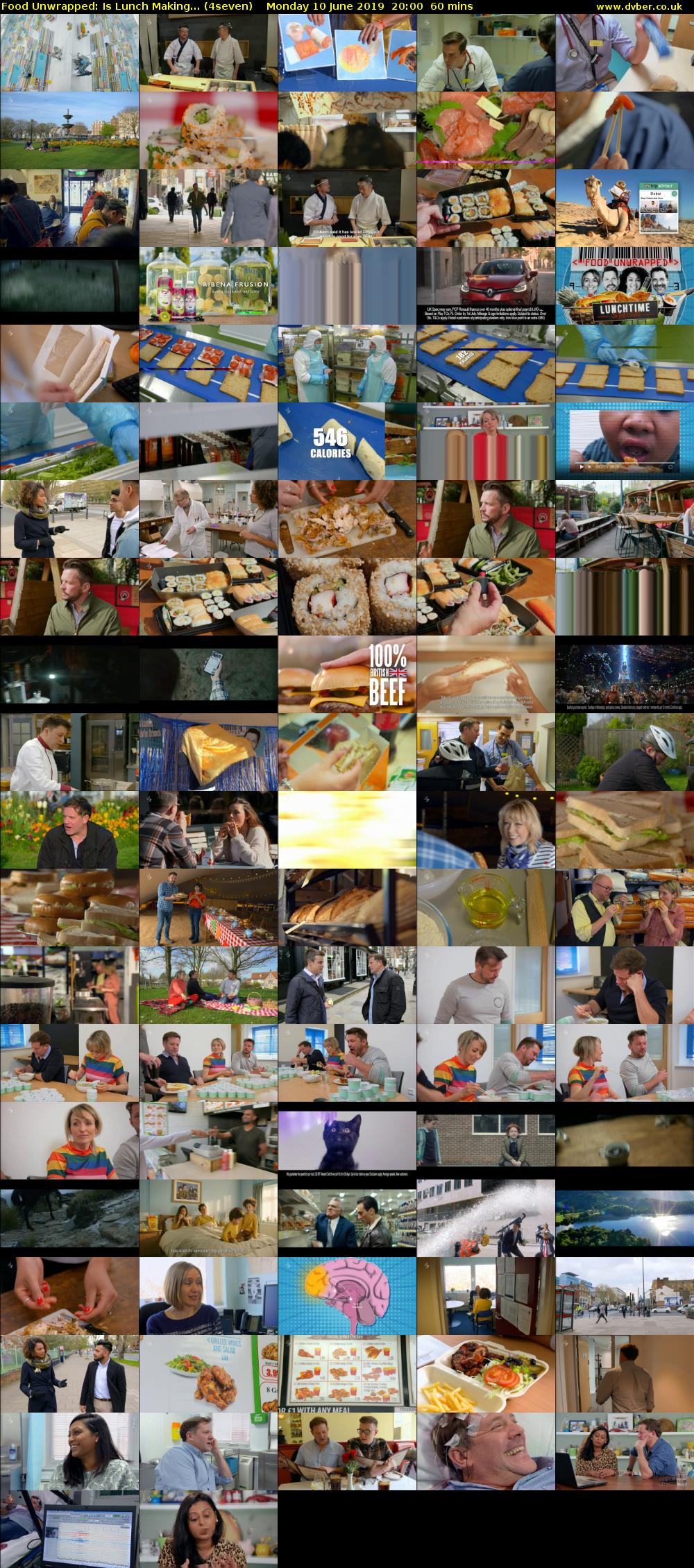 Food Unwrapped: Is Lunch Making... (4seven) Monday 10 June 2019 20:00 - 21:00