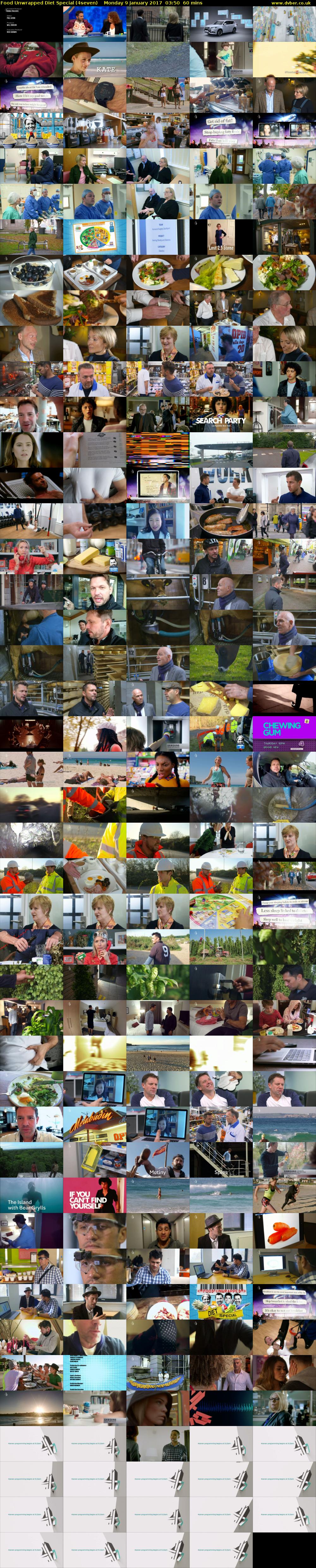 Food Unwrapped Diet Special (4seven) Monday 9 January 2017 03:50 - 04:50